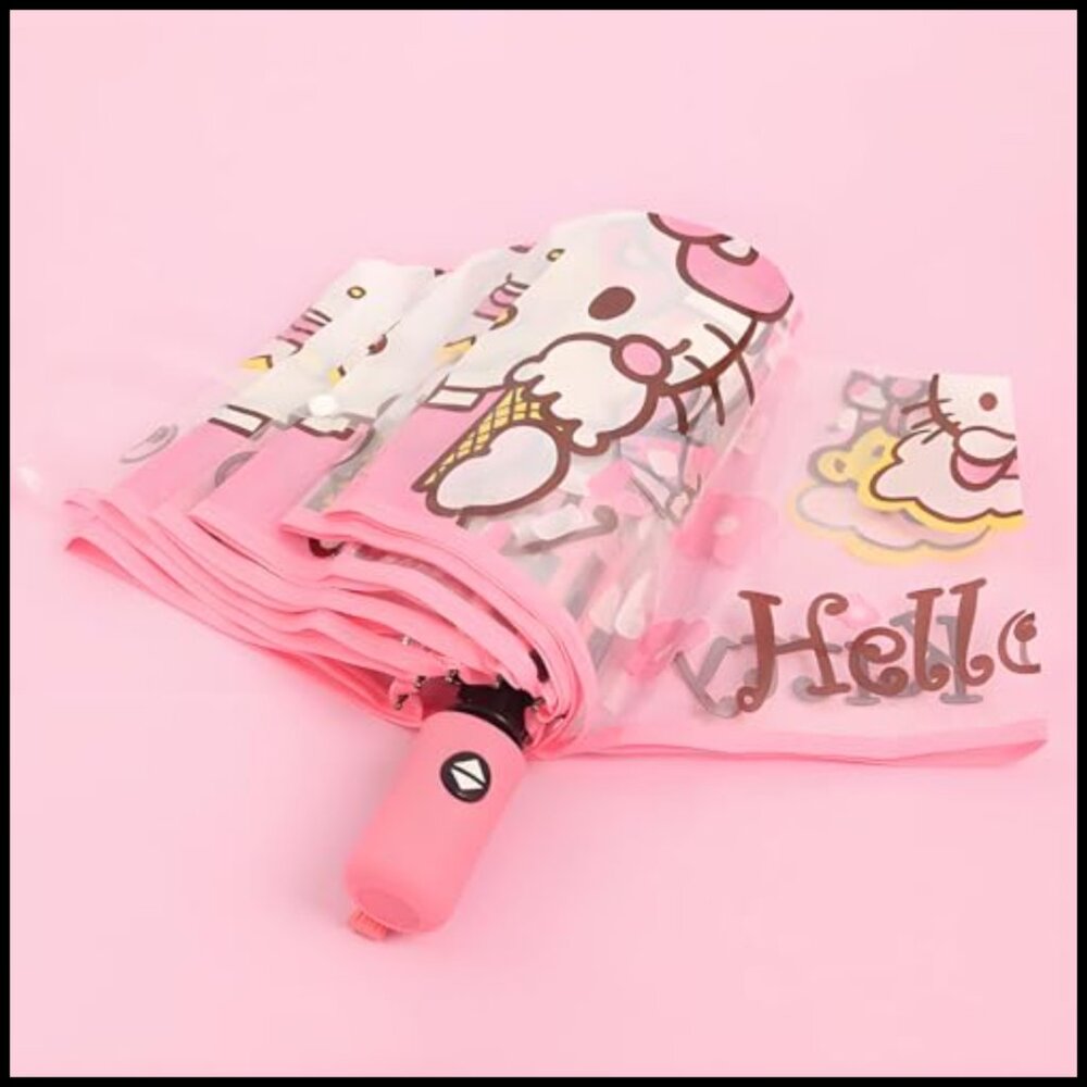 Clear Automatic Umbrella Compact Portable Travel … - image 6